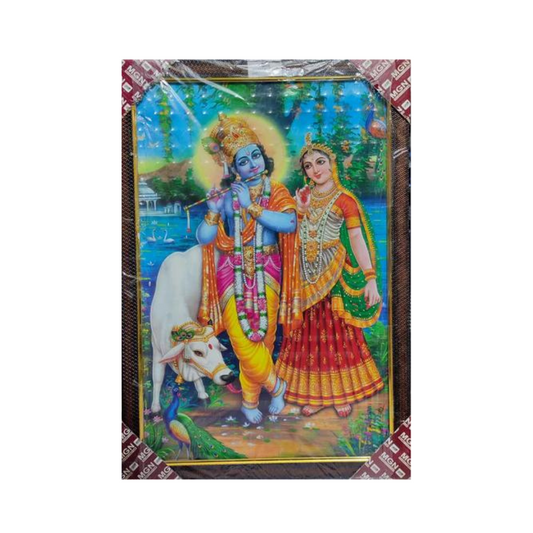 12x28 Radha Krishna Photo Frame