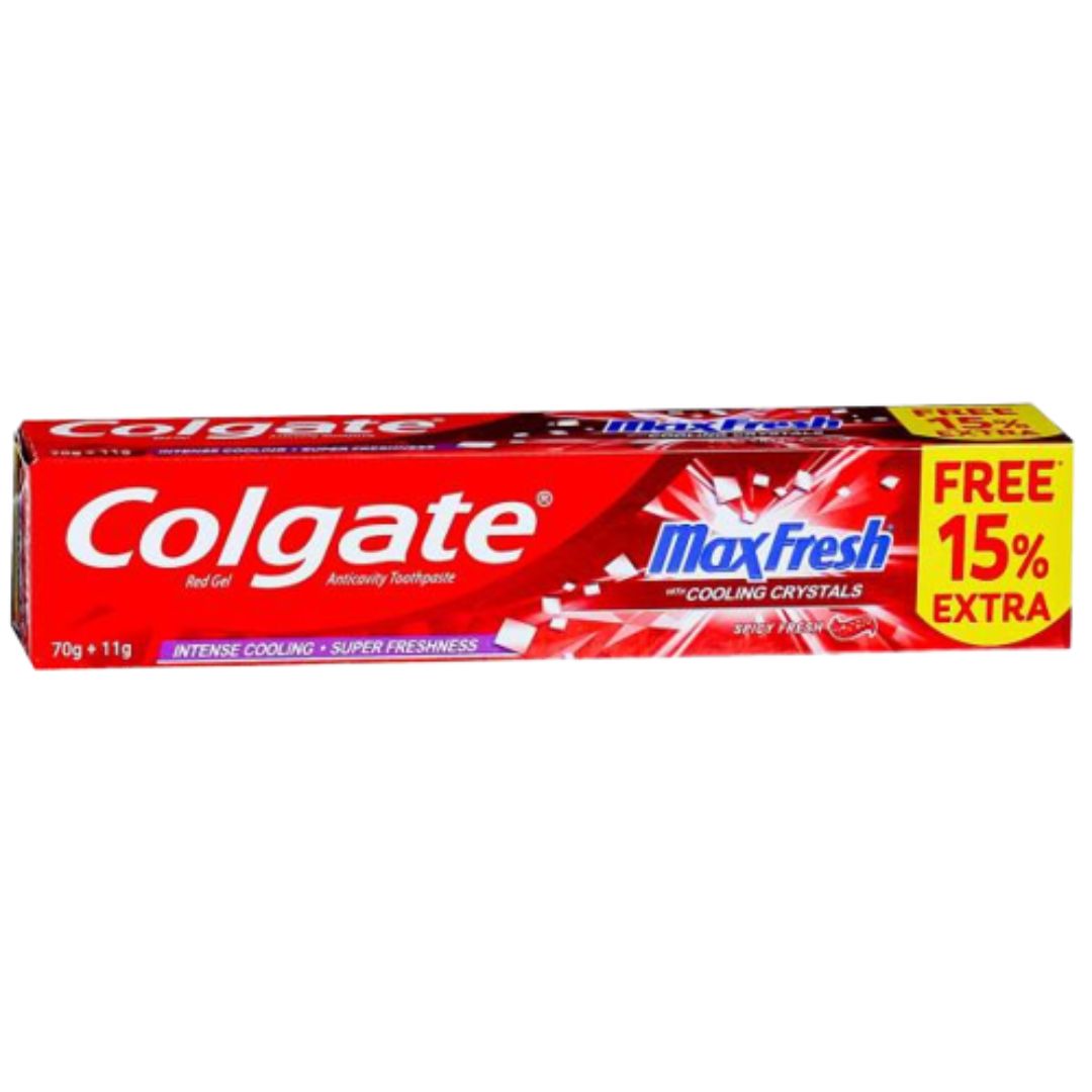 Colgate Max Fresh 70g+11g Free=81g