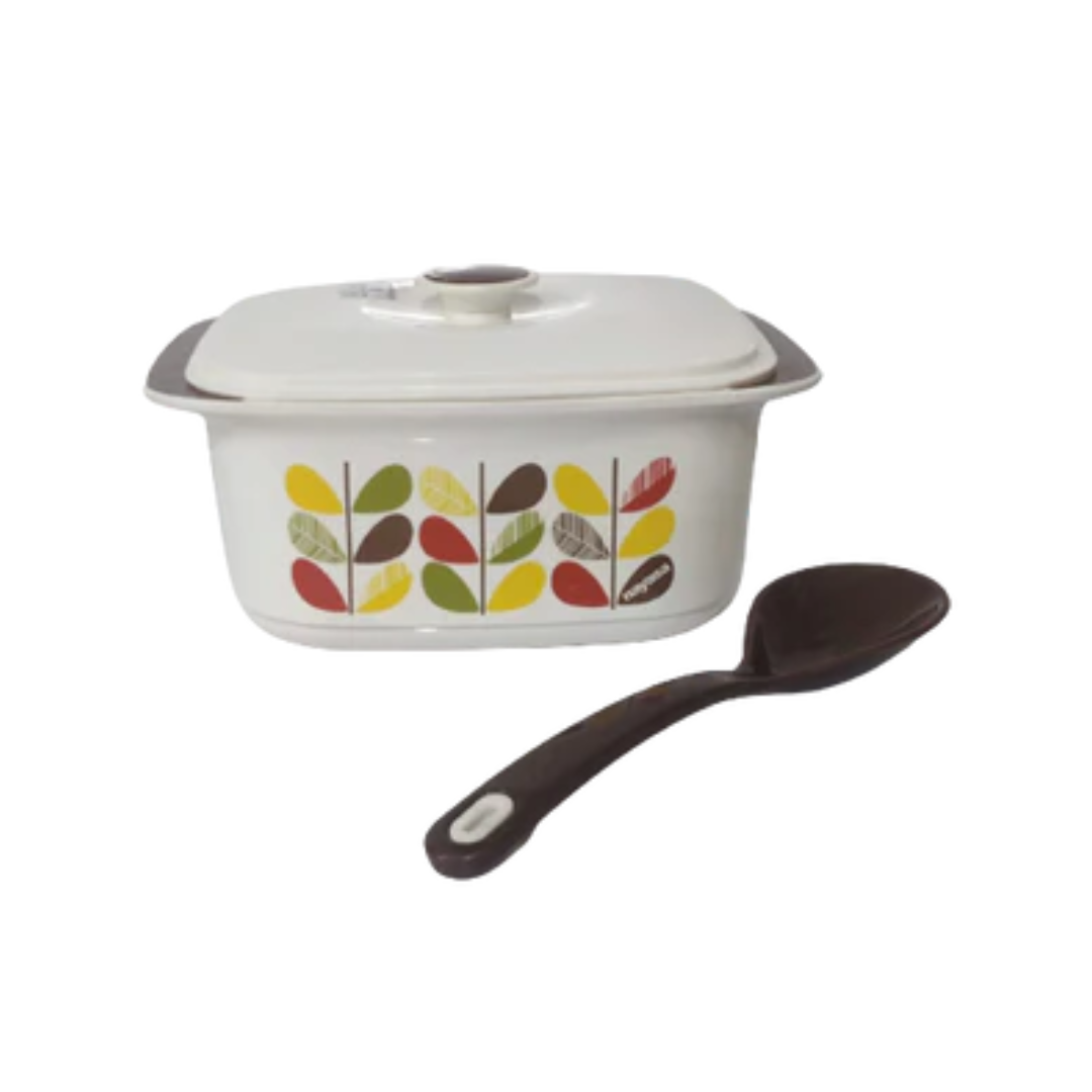 Nayasa Microwave Safe Delish 3100 Casserole With Serving Spoon