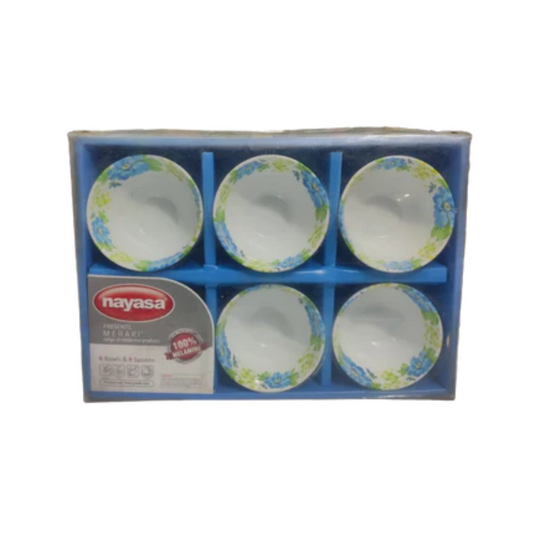 Nayasa Tennis Bowl 6pc Set