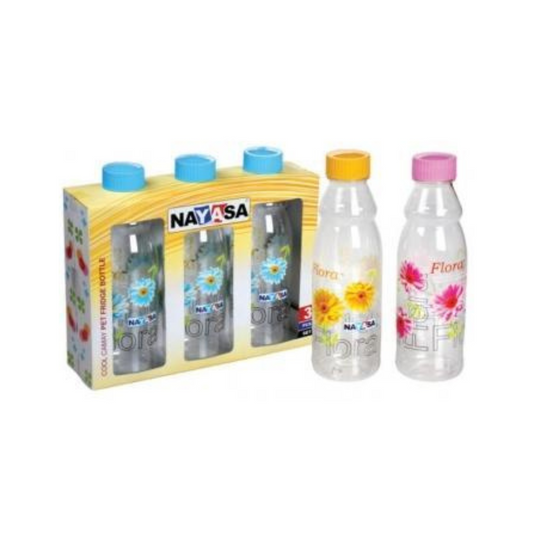 Nayasa Flora Pet Bottle (Set of 3)