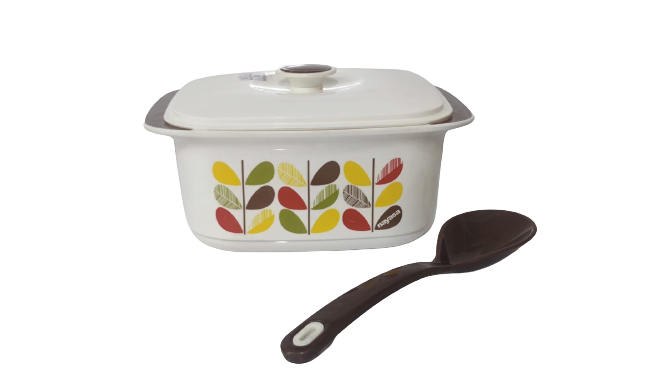 Nayasa Microwave Safe Delish 3100 Casserole With Serving Spoon