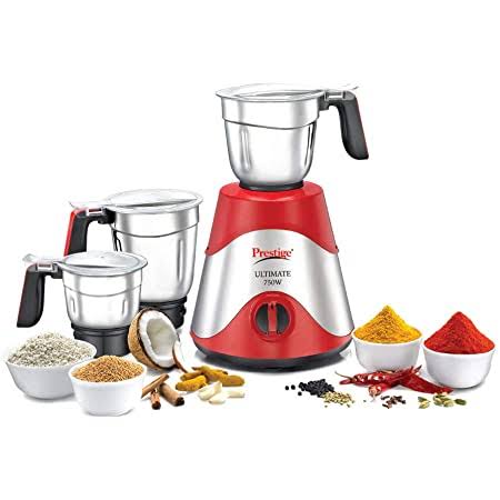 Ultimate -750W Mixer Grinder Prestige with 3 Jars