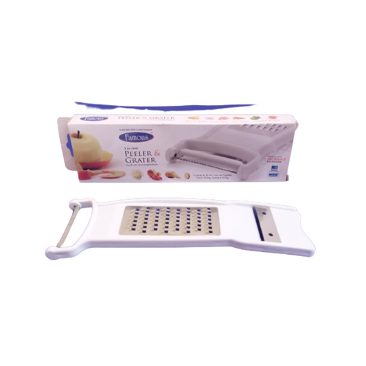 Famous Peeler & Grater (3 in 1)