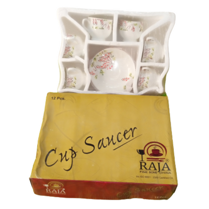 Raja Cups & Saucers Set