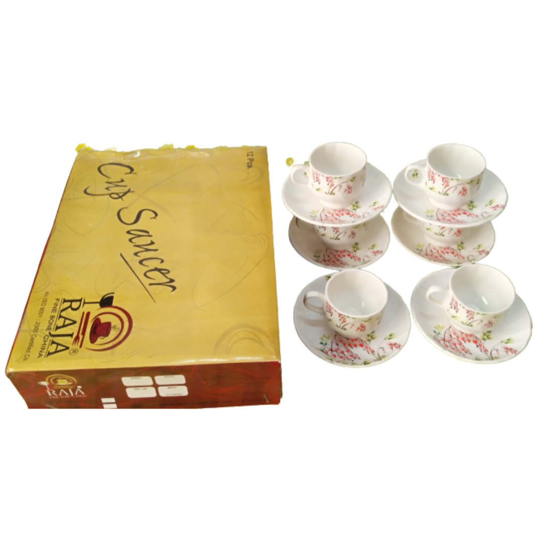 Raja Cups & Saucers Set