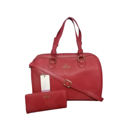 Lavie Red Kijo Combo Pack Purse