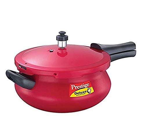 Prestige Deluxe 4.8 Litre Plus Junior Handi Aluminium Pressure Cooker