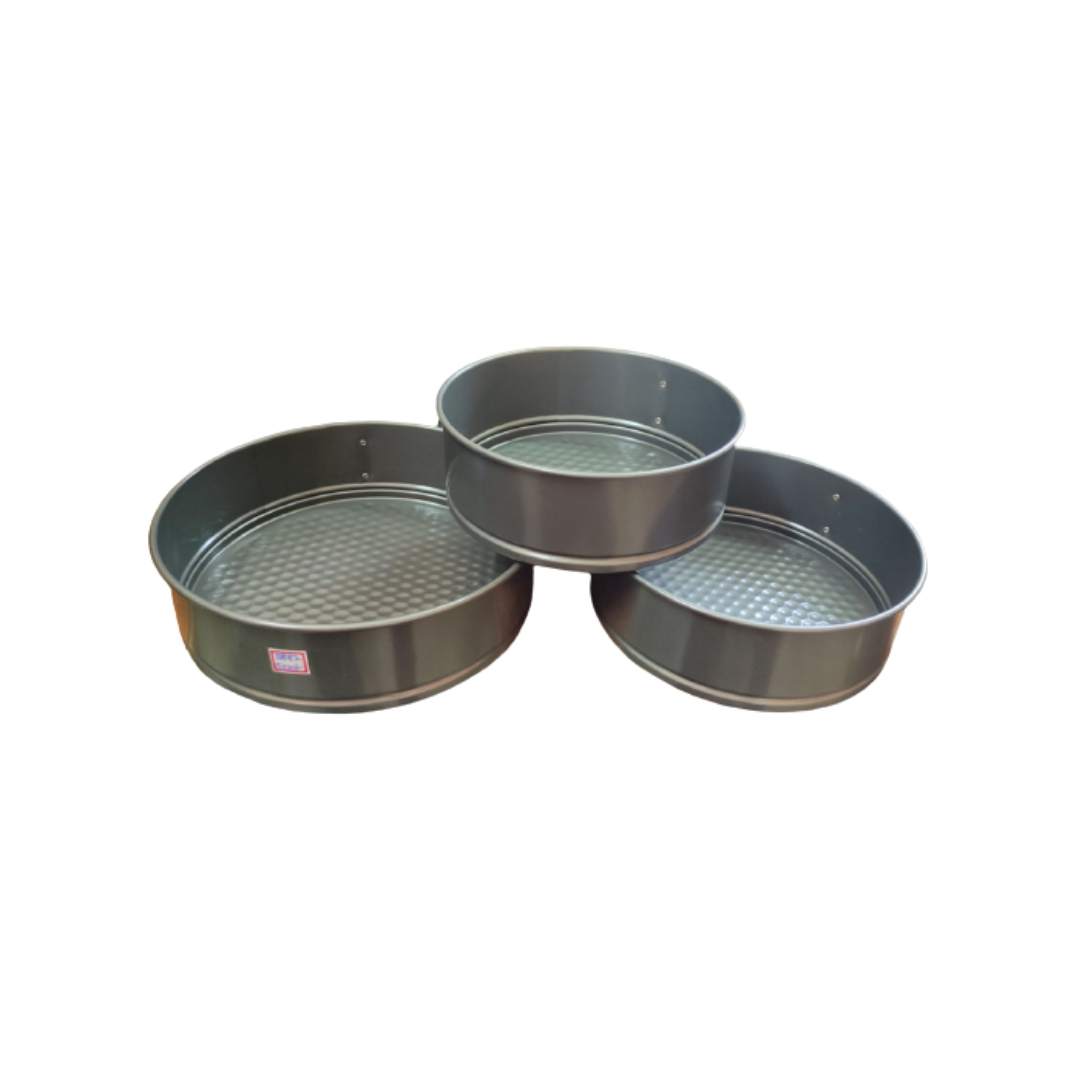 3Pcs Round Shape Cake Mould