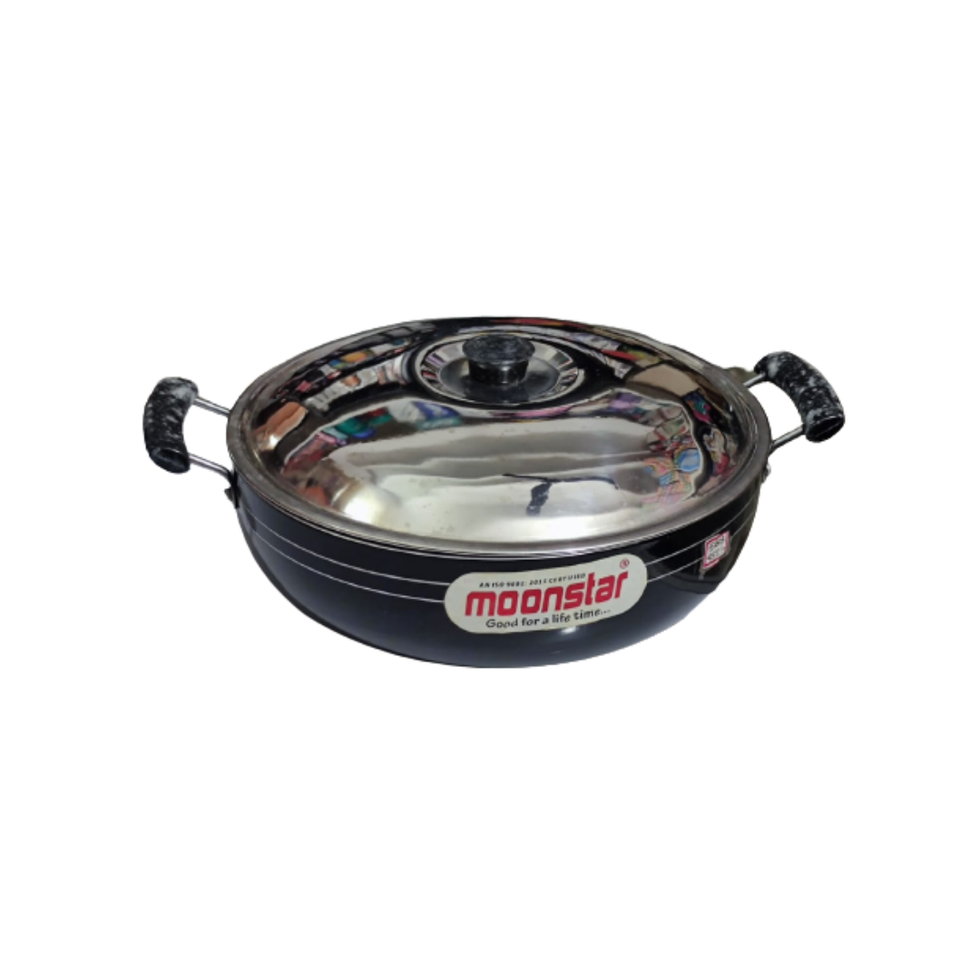 Moonstar Deep Kadhai Non Stick Cookware