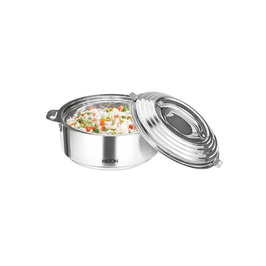 Milton 2500 Galaxia Stainless Steel Casserole Silver