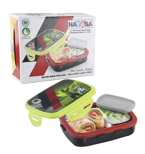 Nayasa Nutri Kids Dlx Steel Tiffin Box