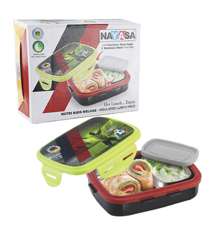 Nayasa Nutri Kids Dlx Steel Tiffin Box