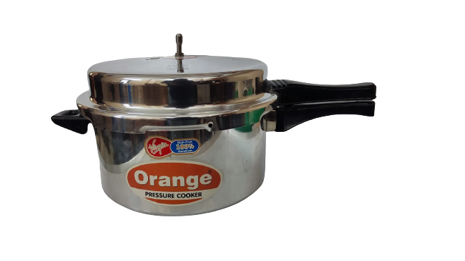 Orange Pressure Cooker7.5Ltr