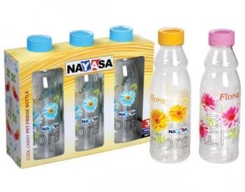 Nayasa Flora Pet Bottle (Set of 3)